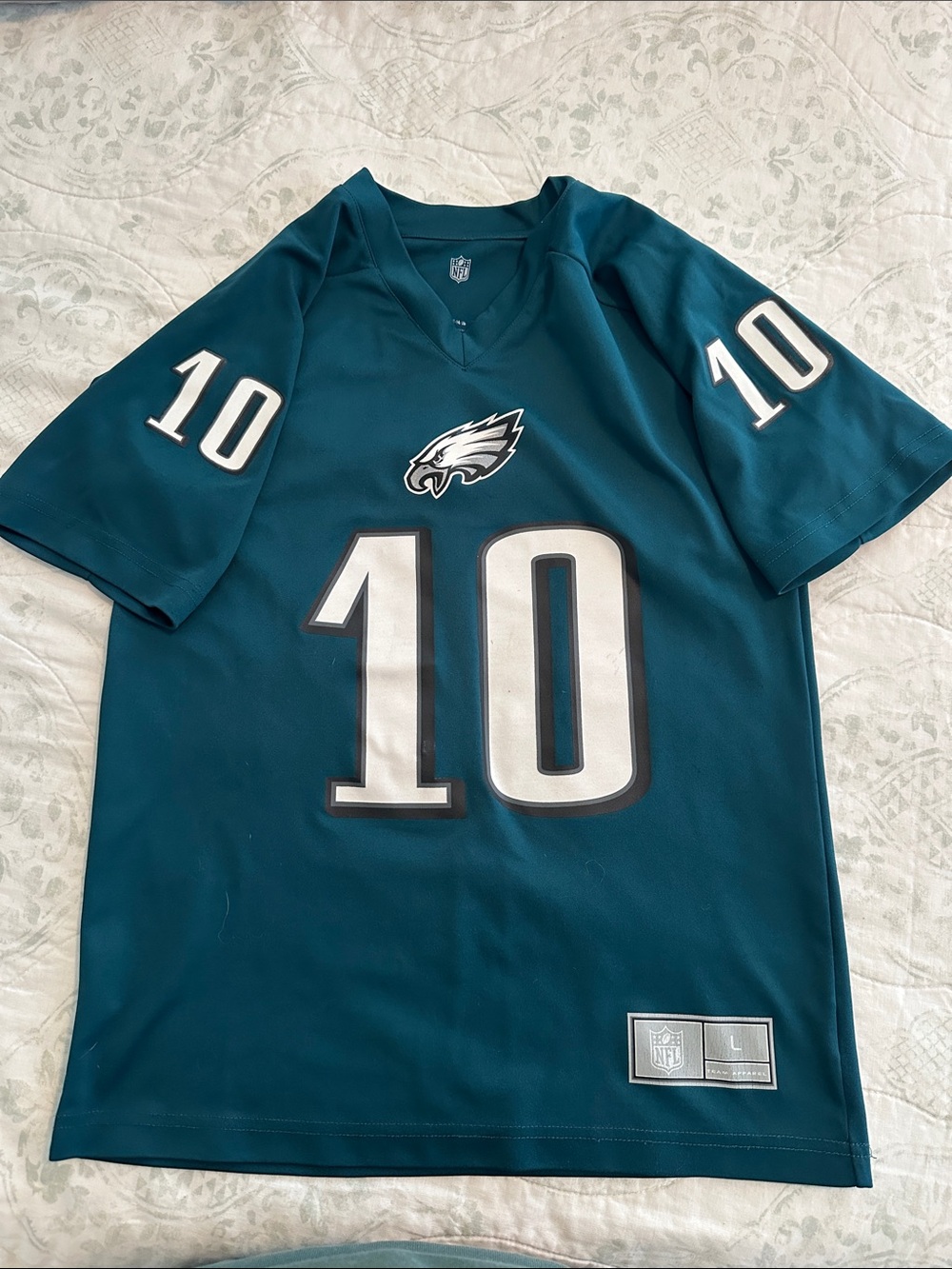 Philadelphia Eagles #10 JacksonTeal Football Jersey